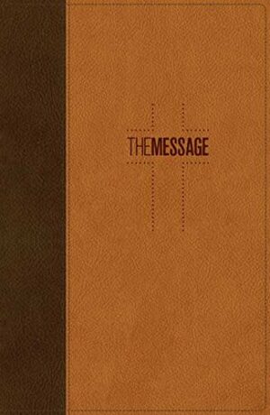 Message Deluxe Gift Bible, Brown