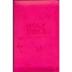 NIV Pocket Pink Soft-Tone Bible With Zip