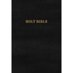 kjv Large Print Personal Size Reference, Bible Black